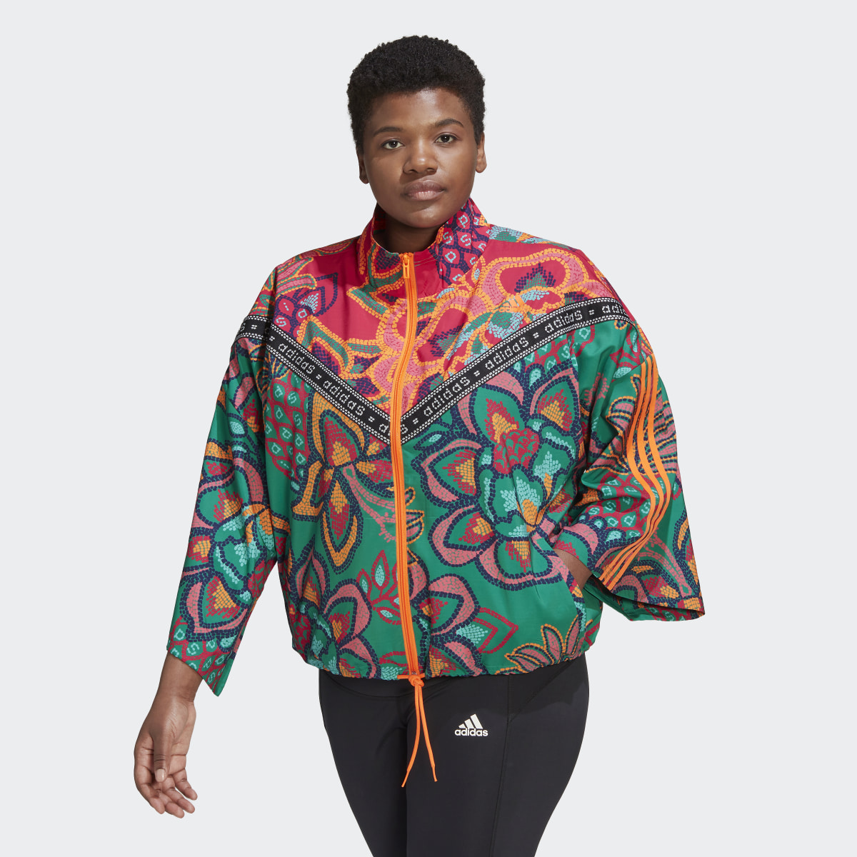 Adidas FARM Track Top Plus Size HI5277