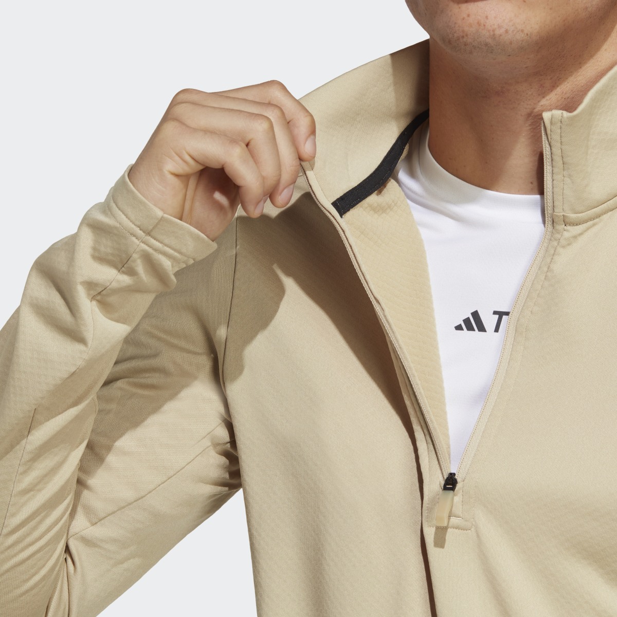 Adidas Sweat-shirt demi-zip molleton Terrex Multi. 8