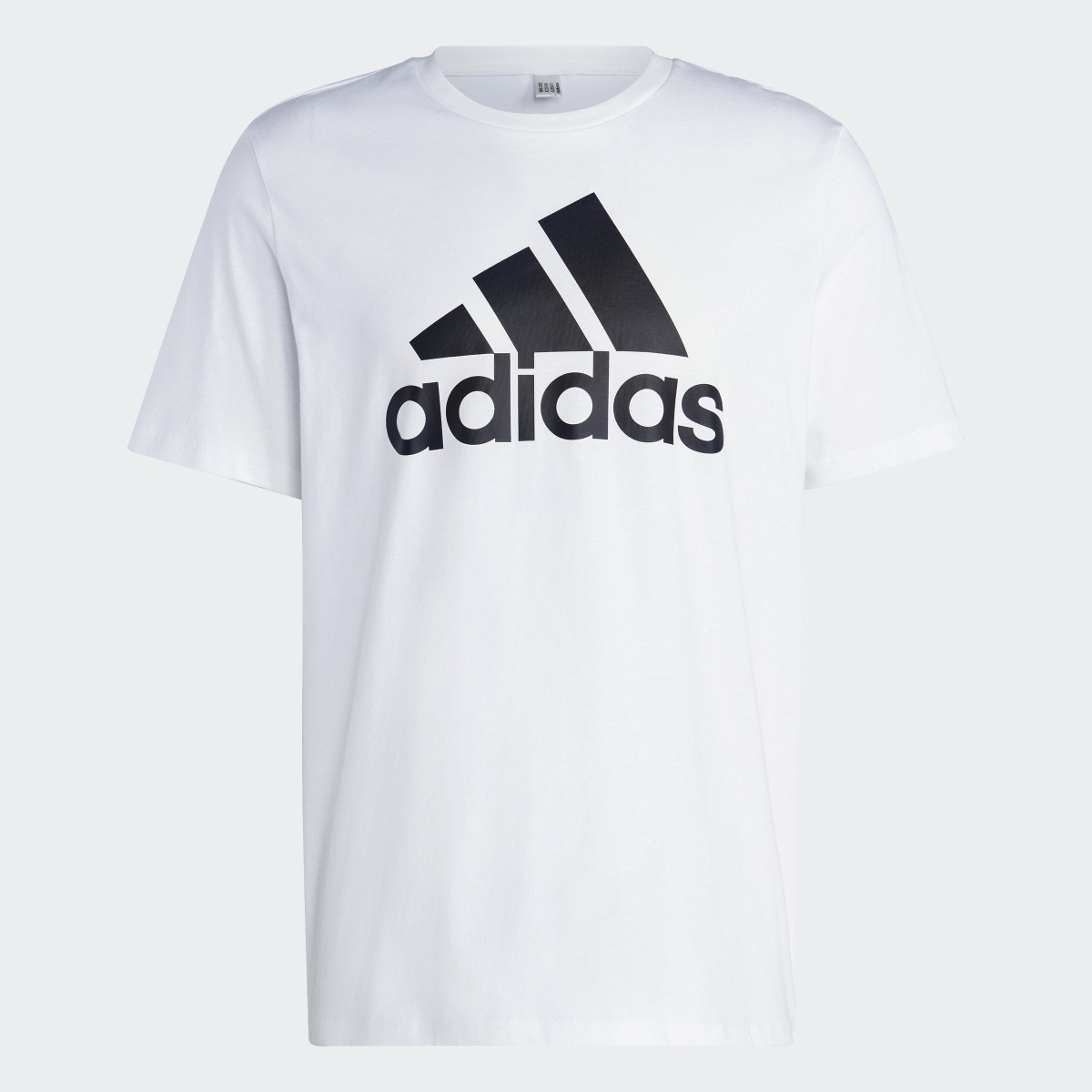 Adidas Essentials Single Jersey Big Logo T-Shirt. 5