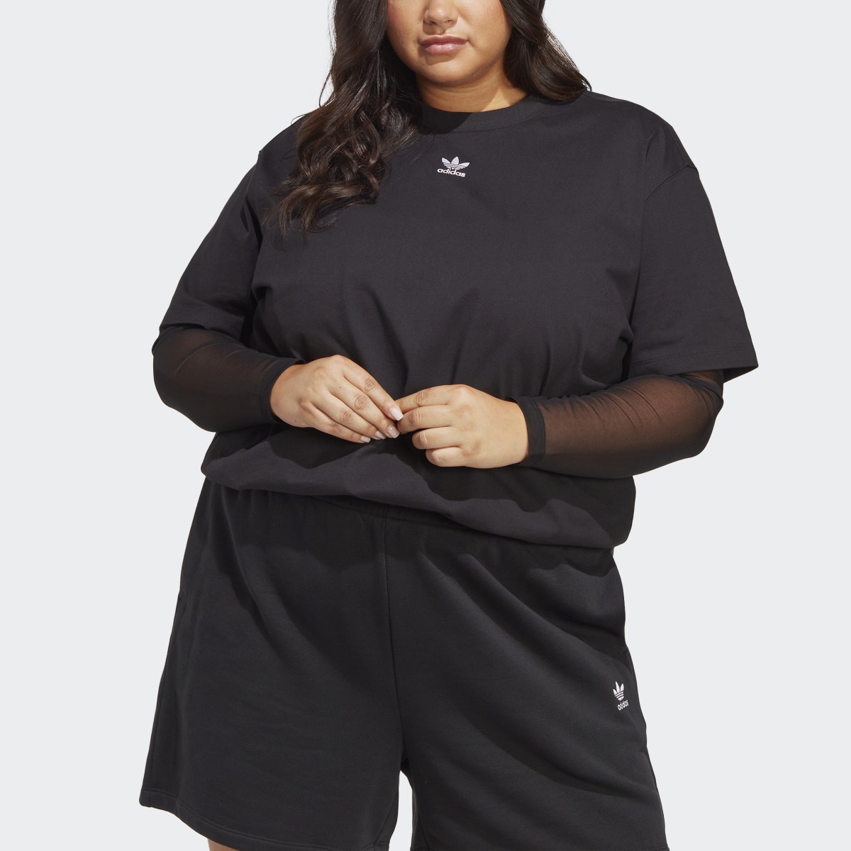 Plus size adidas set shop