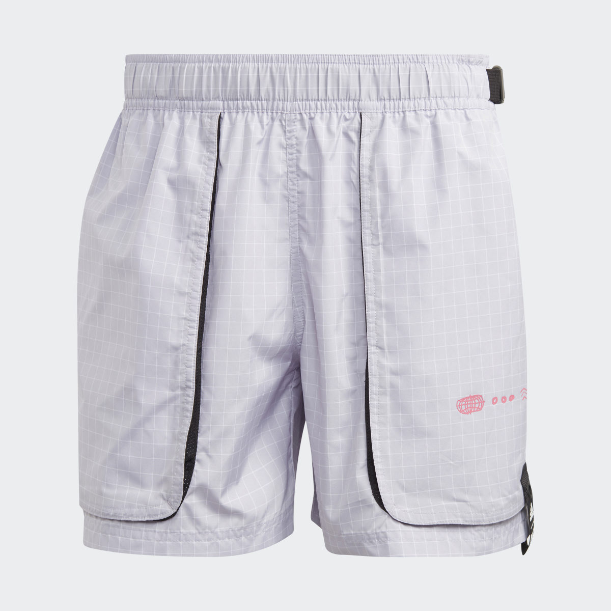 Adidas Parley Buckle Cargo Swim Shorts (Gender Neutral). 4