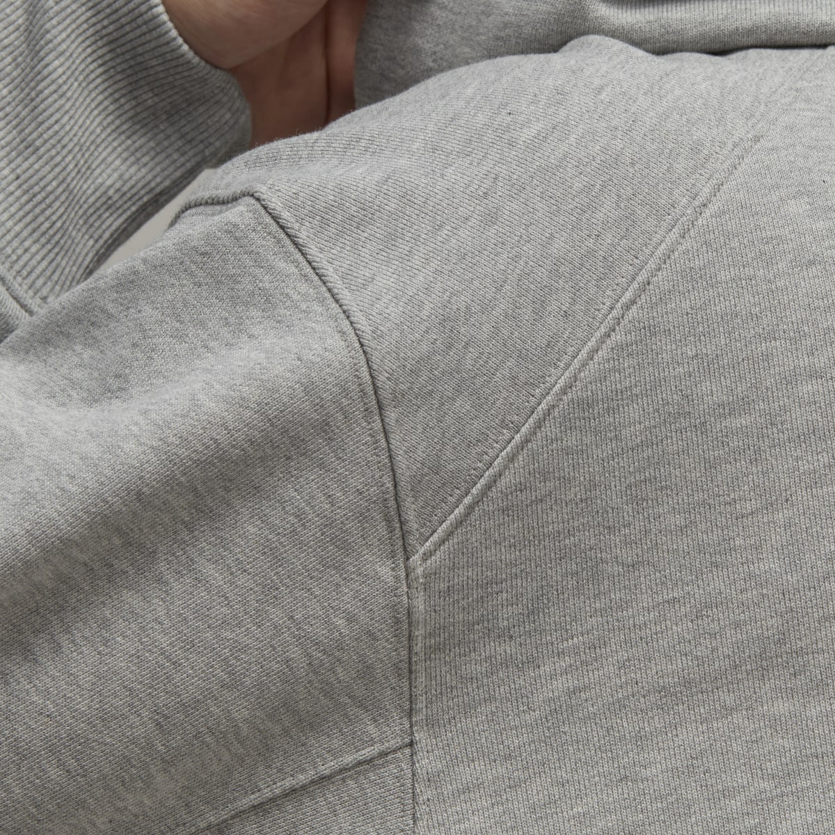 Adidas Sweat-shirt à capuche ras-du-cou en coton bio Y-3. 8