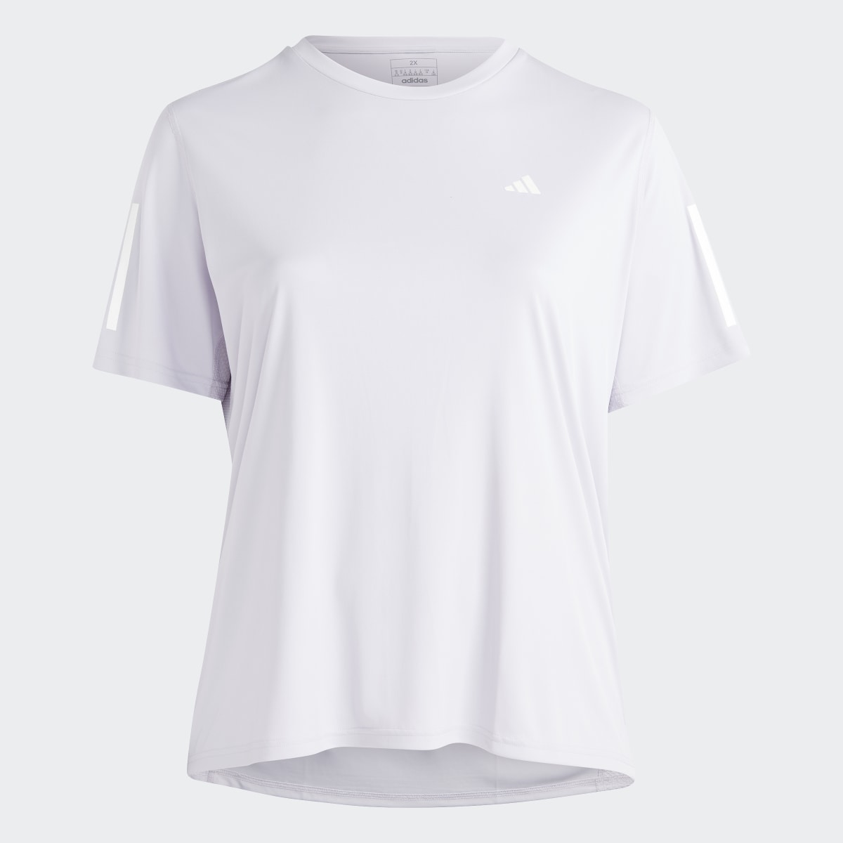 Adidas T-shirt Own the Run (Curvy). 5