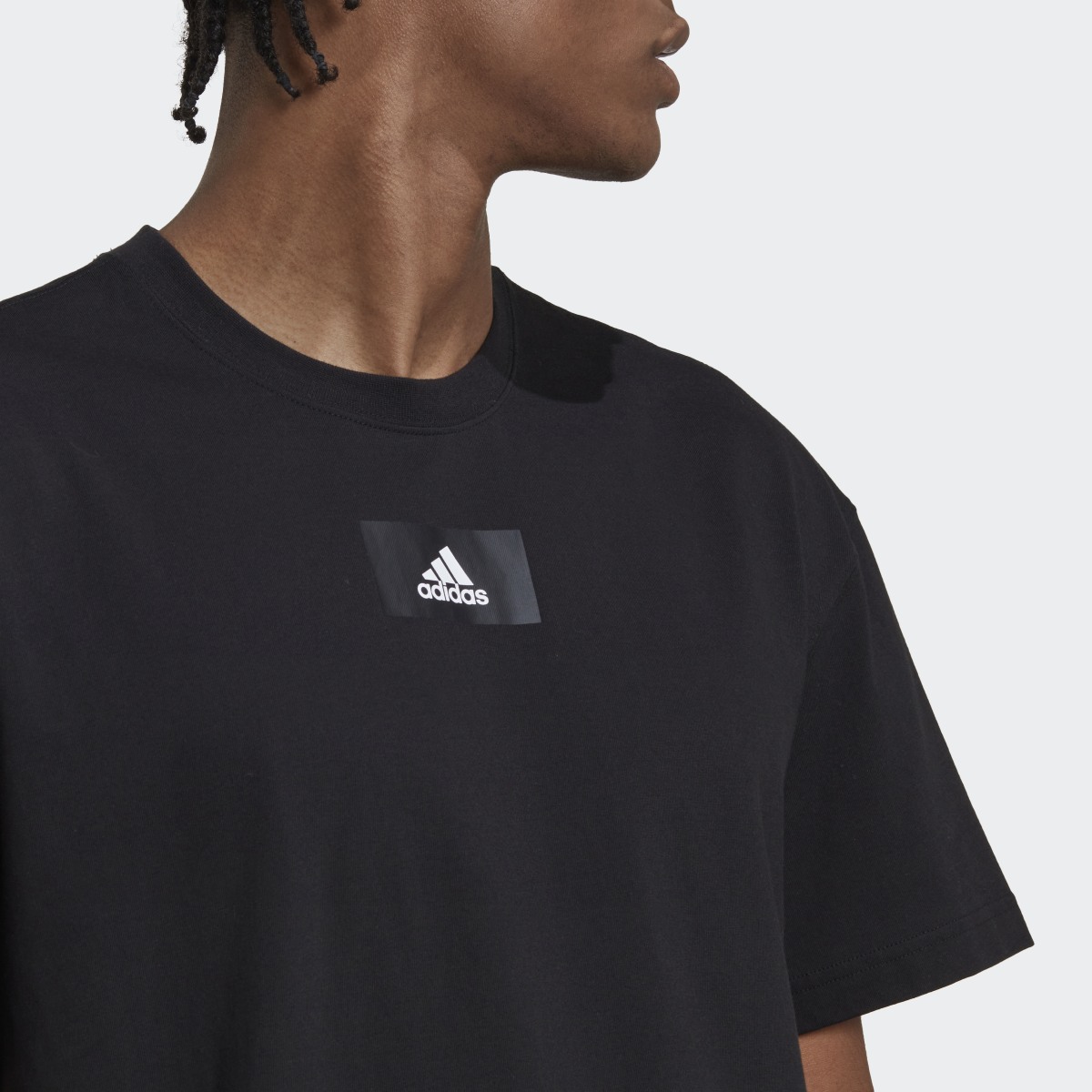 Adidas Essentials FeelVivid Drop Shoulder Tee. 7