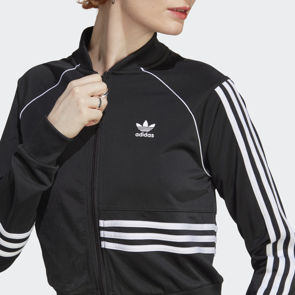 Adidas Veste de survêtement Crop. 6