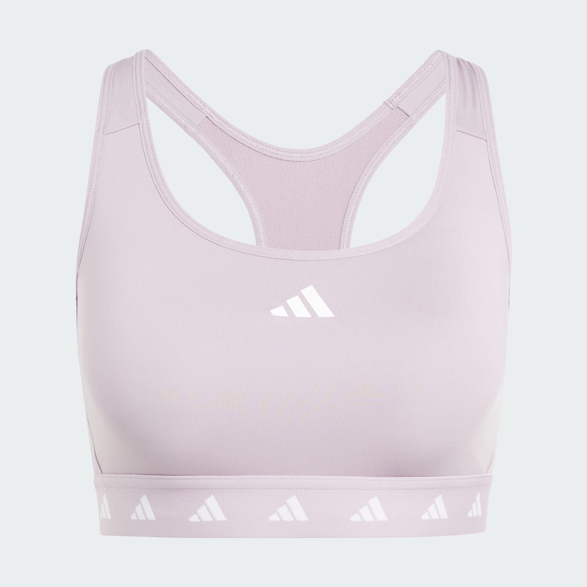 Adidas Reggiseno sportivo Powerreact Training Medium-Support Techfit. 5