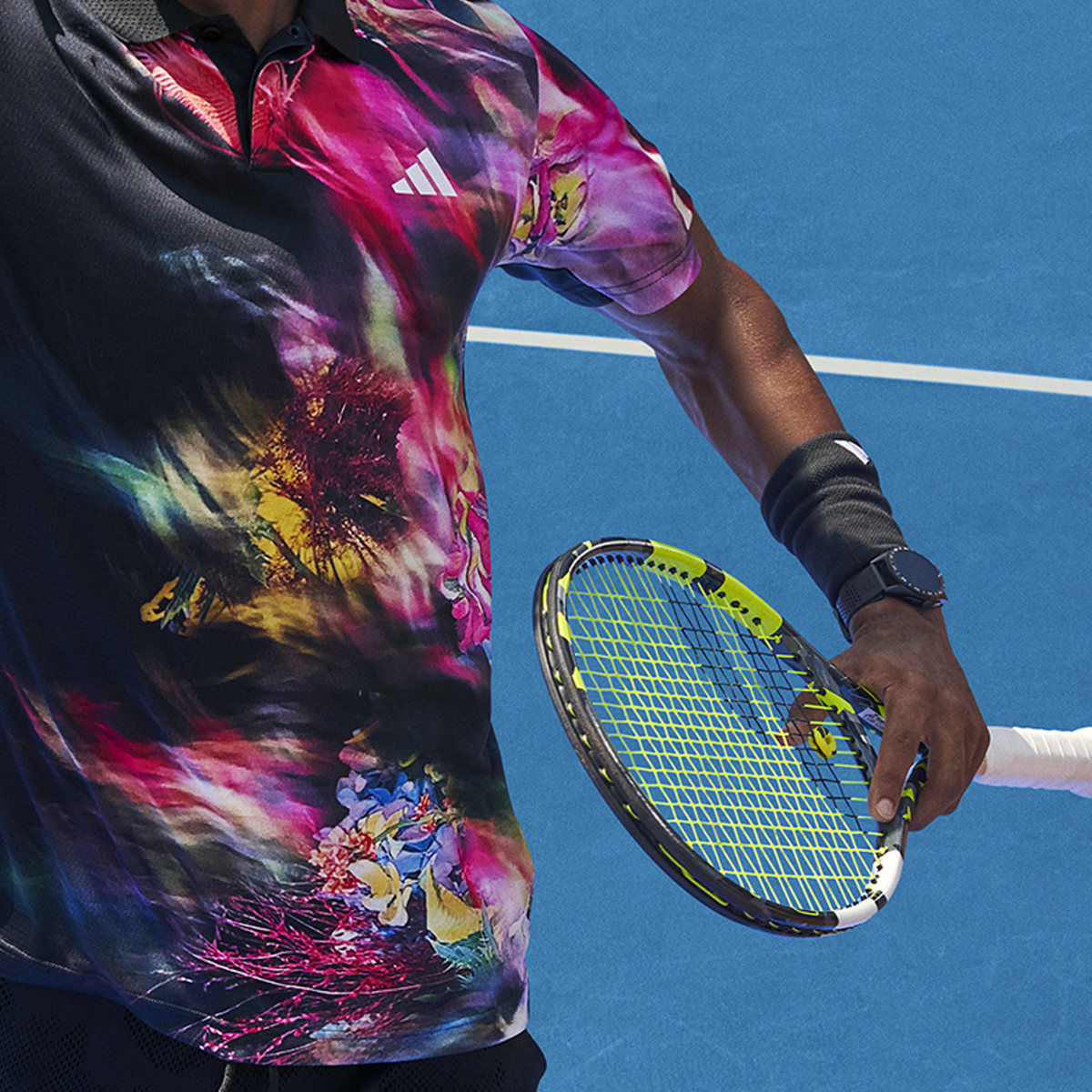 Adidas Melbourne Tennis HEAT.RDY FreeLift Polo Shirt. 4