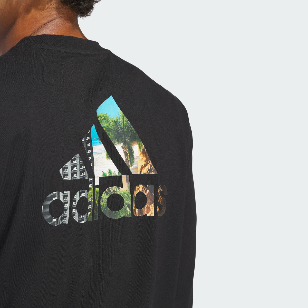 Adidas LA Graphic Long Sleeve Tee. 6