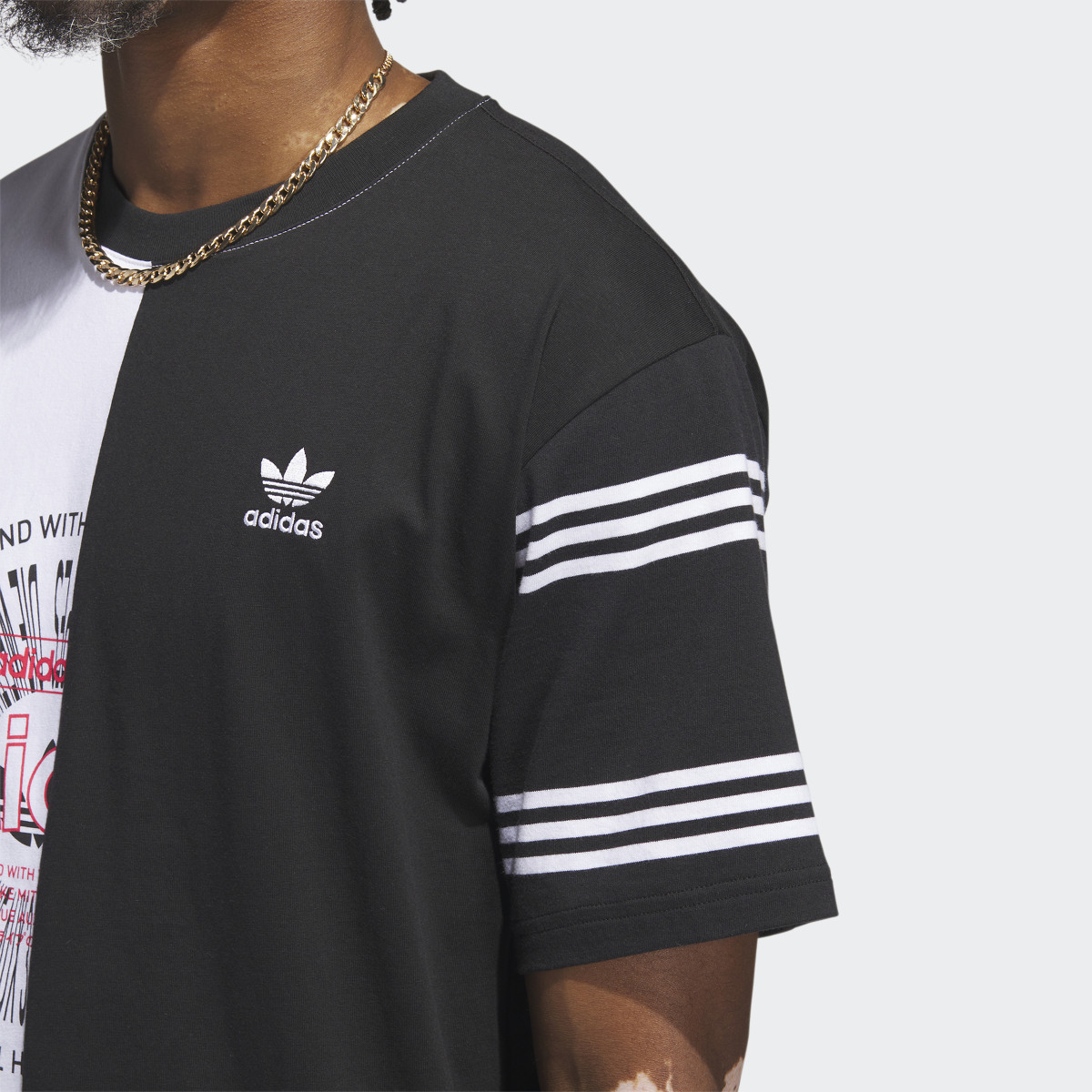 Adidas Half Split Tee. 6