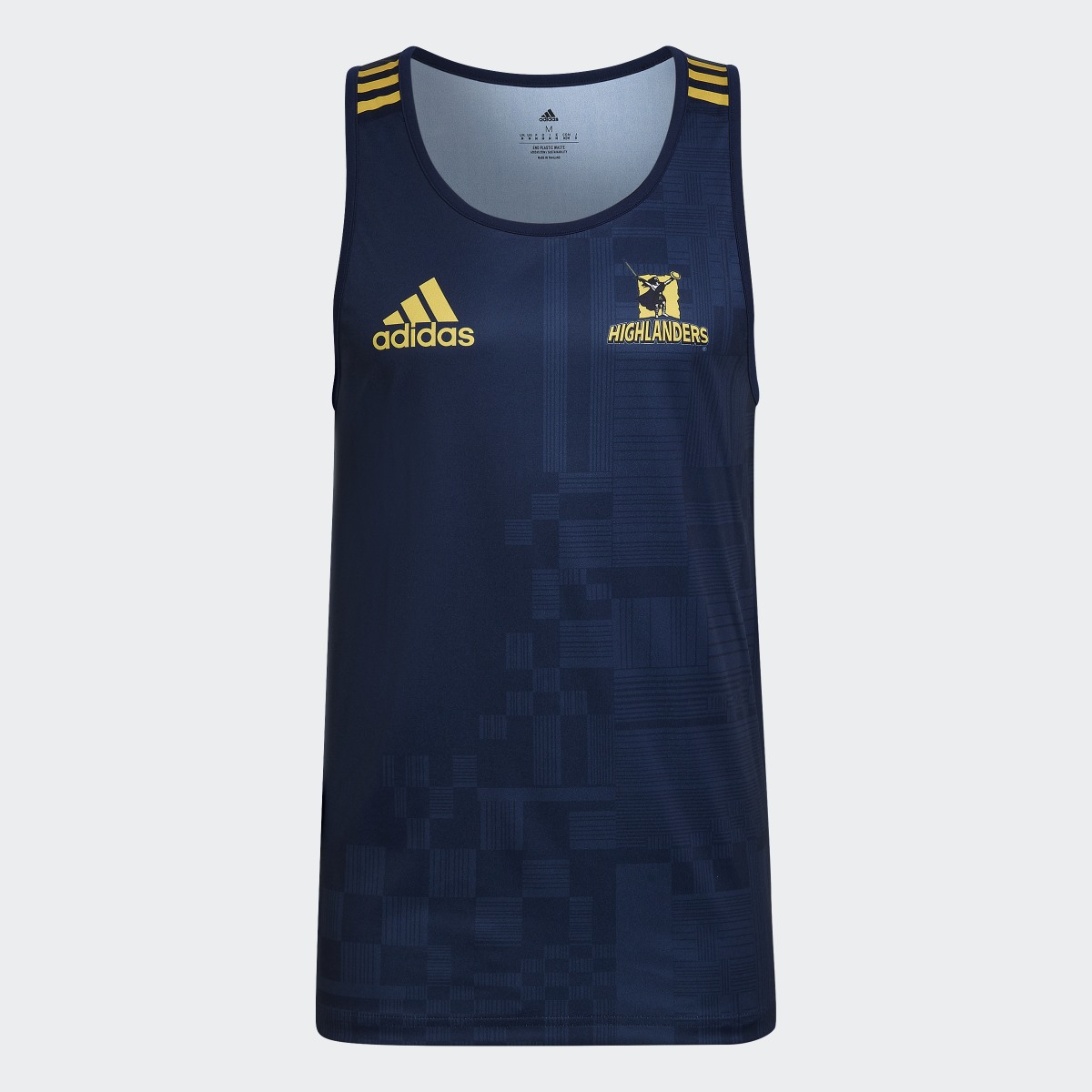 Adidas Highlanders Rugby Performance Singlet. 6