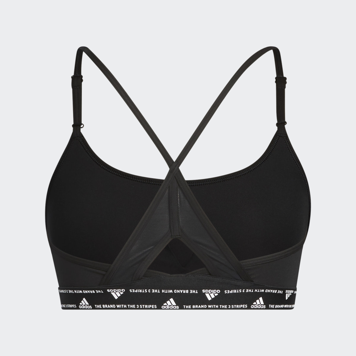 Adidas Aeroreact Training Light-Support 3-Stripes Bra. 6