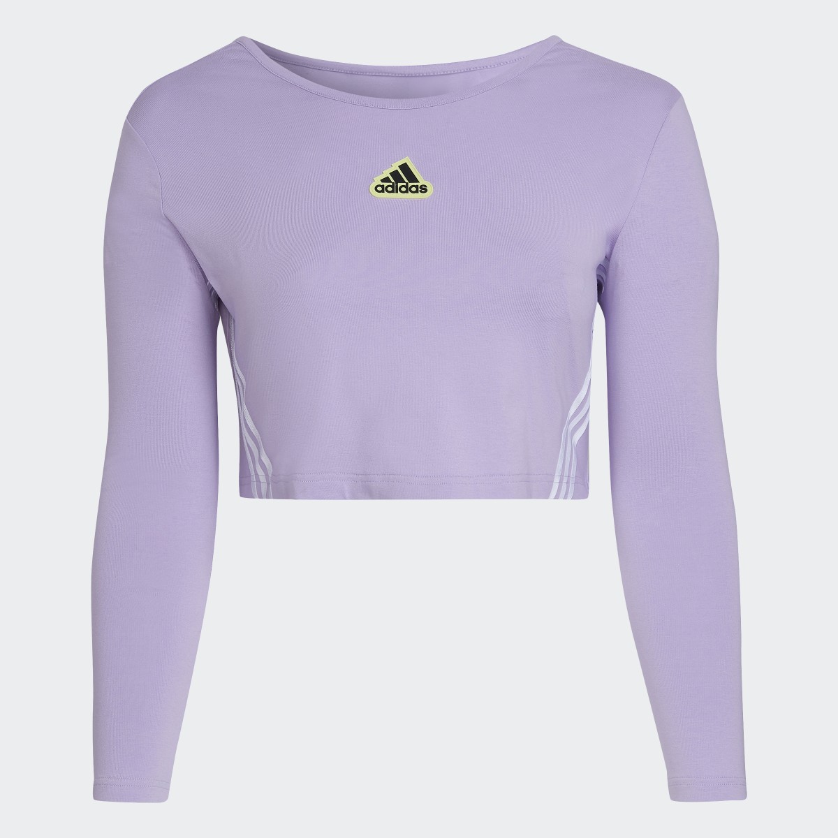 Adidas Camiseta manga larga Hyperpulse Crop (Tallas grandes). 10