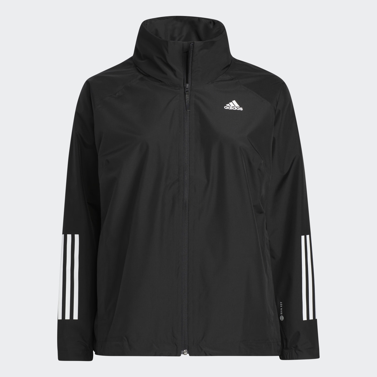 Adidas BSC 3-Stripes RAIN.RDY Jacket (Plus Size). 6