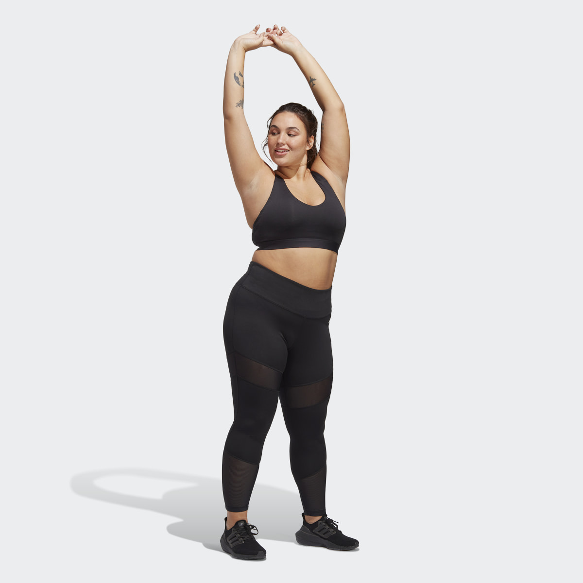 Adidas Sutiã de Sustentação Ligeira para Treino (Plus Size). 4