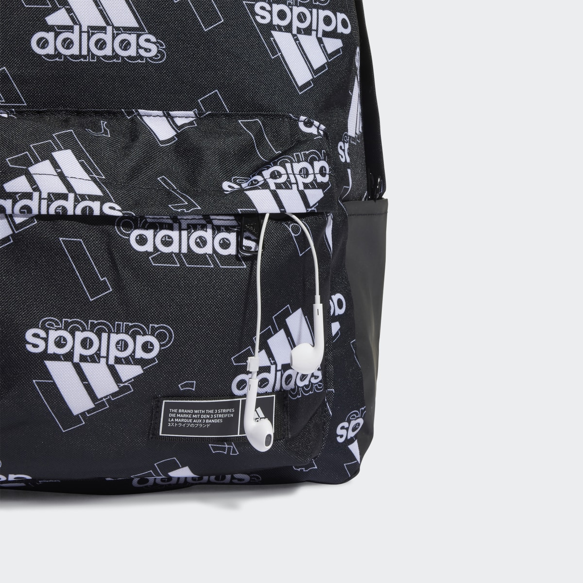 Adidas Mochila Classic Estampada. 7