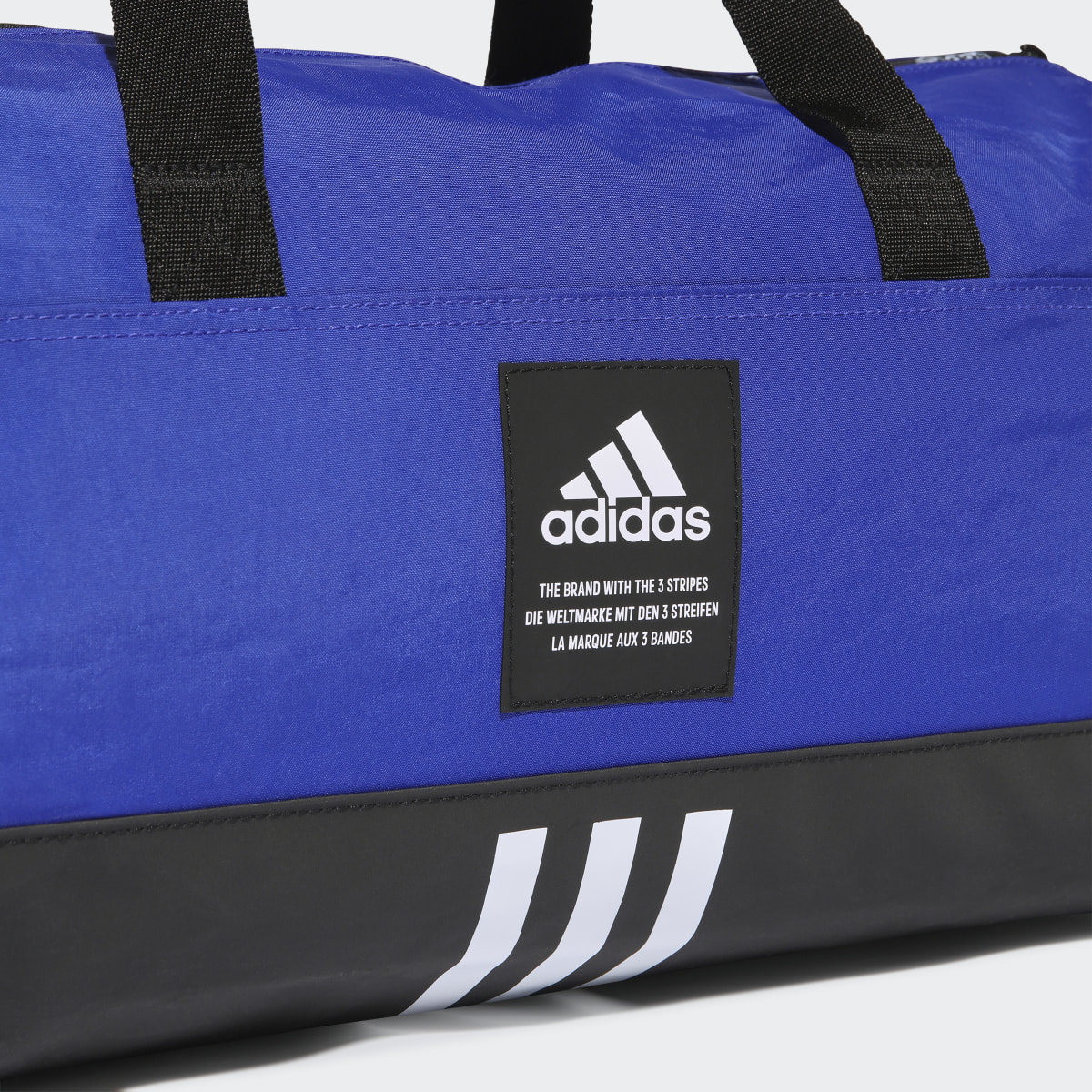 Adidas Duffle Bag Medium Blue and Gray Sports Gym | eBay