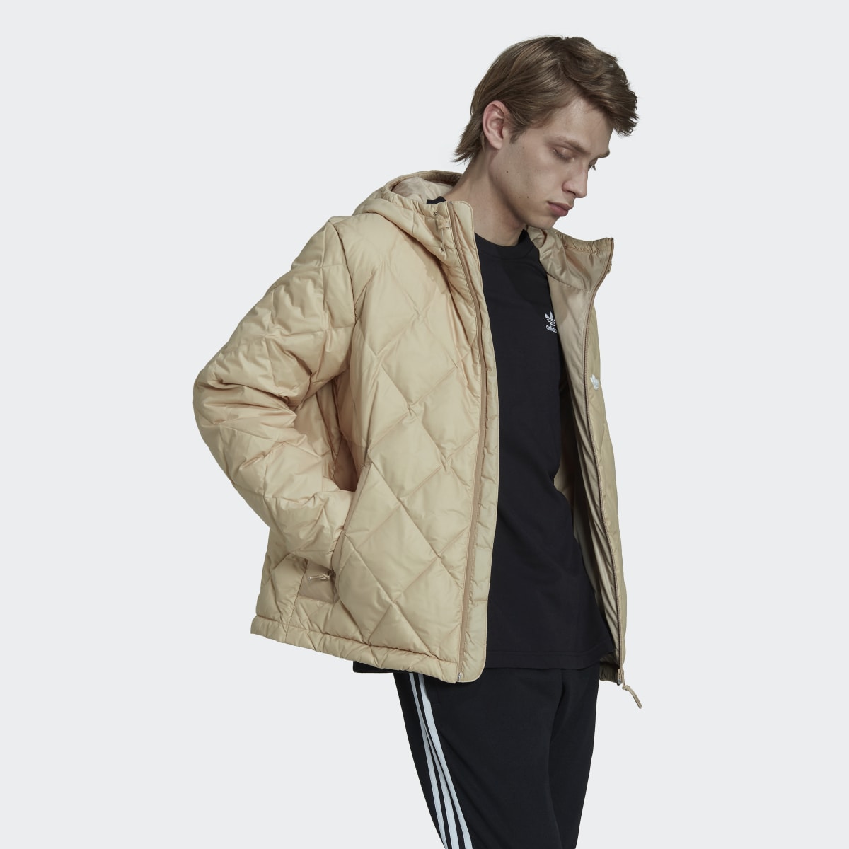 Adidas Down Quilted Puffer Jacket. 4