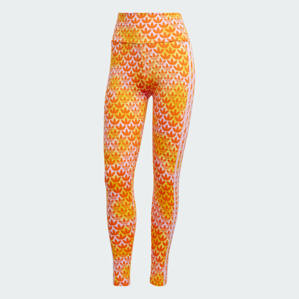 Adidas Trefoil Monogram Long Leggings. 4