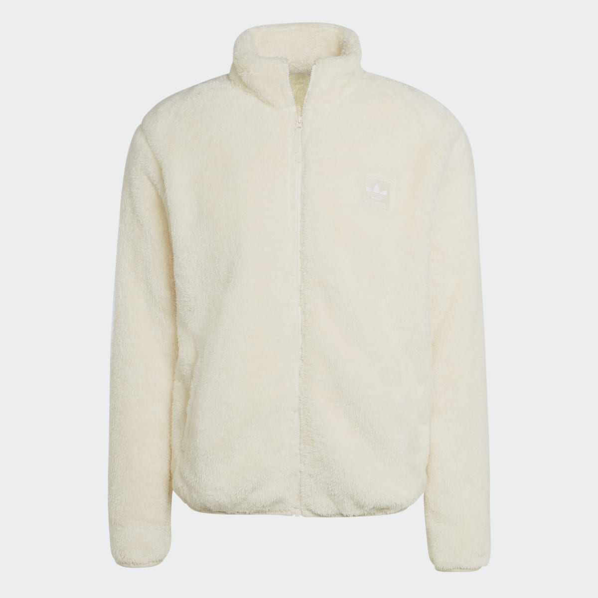 Adidas Essentials+ Fluffy Fleece Track Jacket. 5