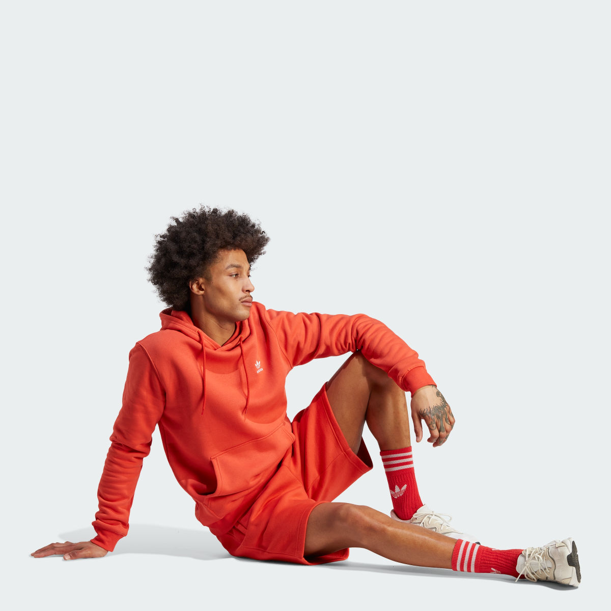 Adidas Sudadera con capucha Trefoil Essentials. 4