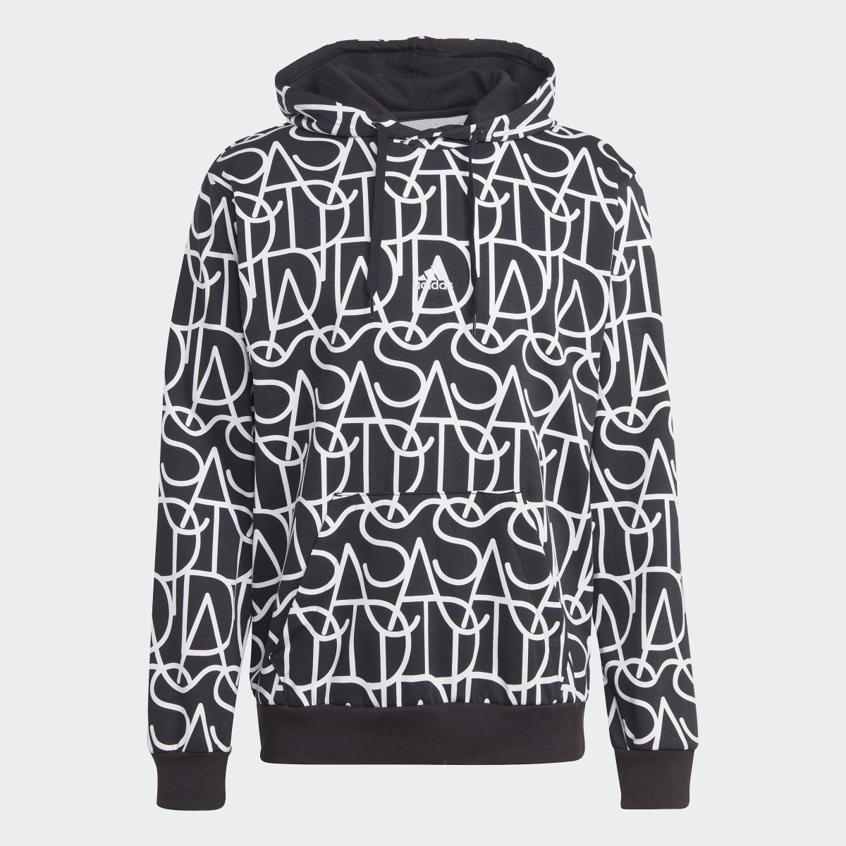 Adidas Lounge Terry Loop Hoodie. 5