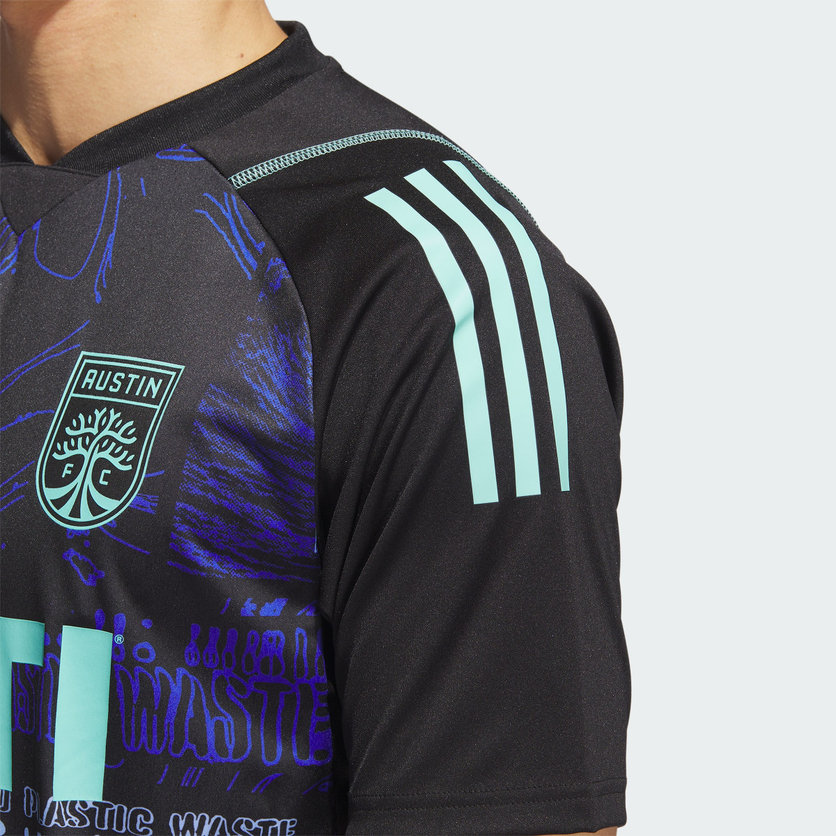 Adidas Austin FC One Planet Jersey. 7