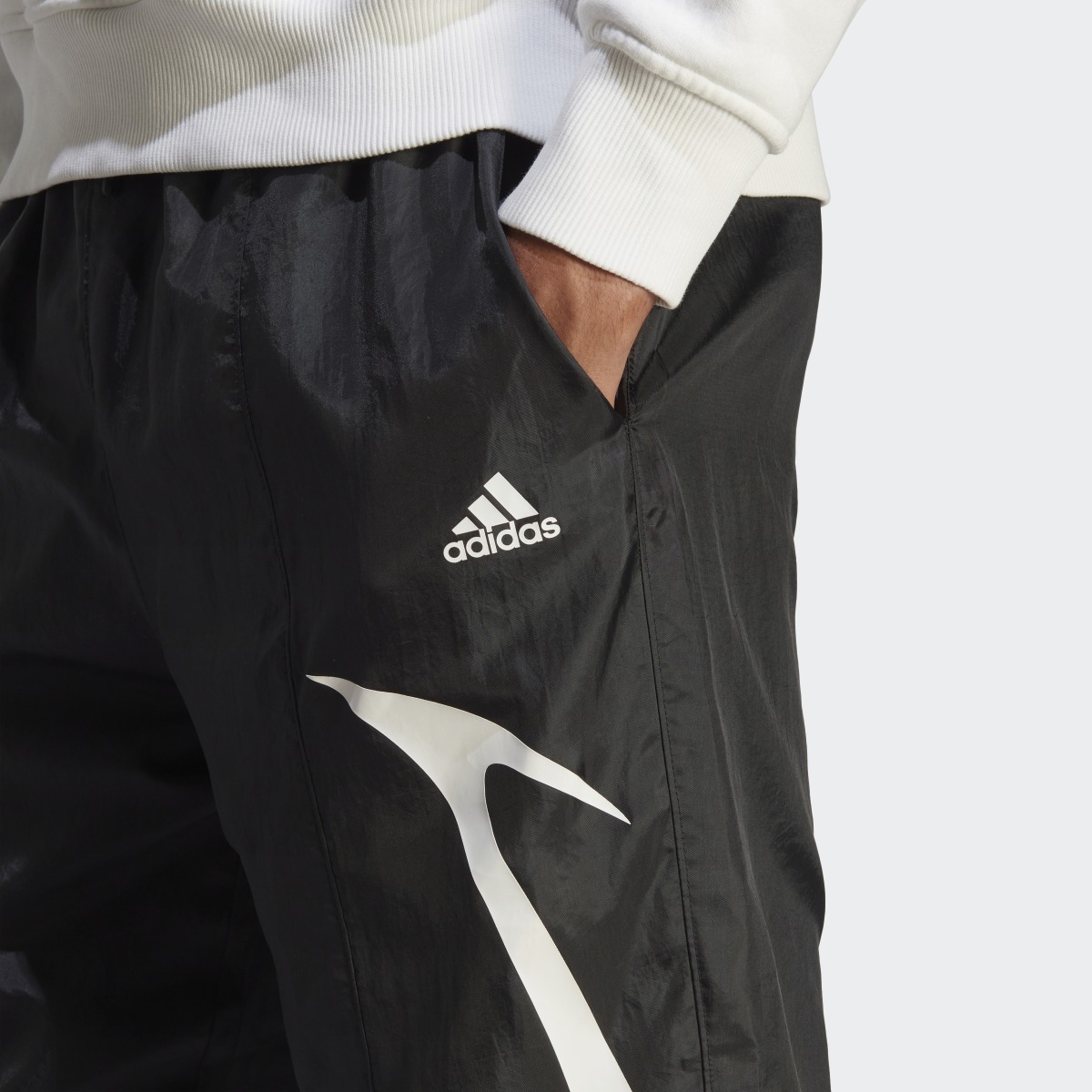 Adidas Colourblock Woven Tracksuit Bottoms. 5