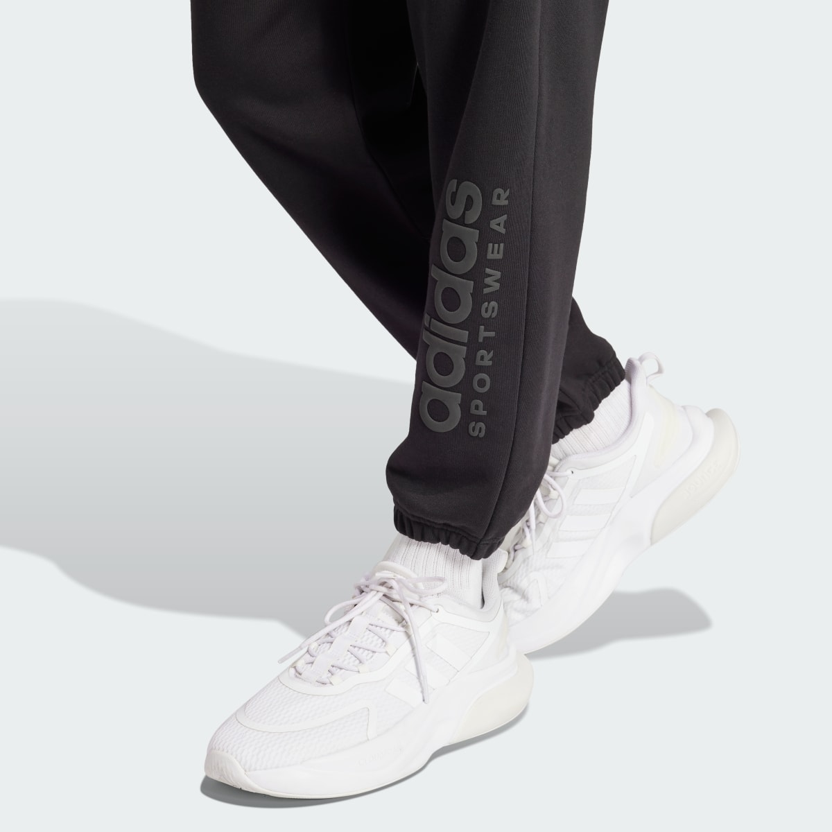 Adidas ALL SZN Fleece Graphic Pants. 5