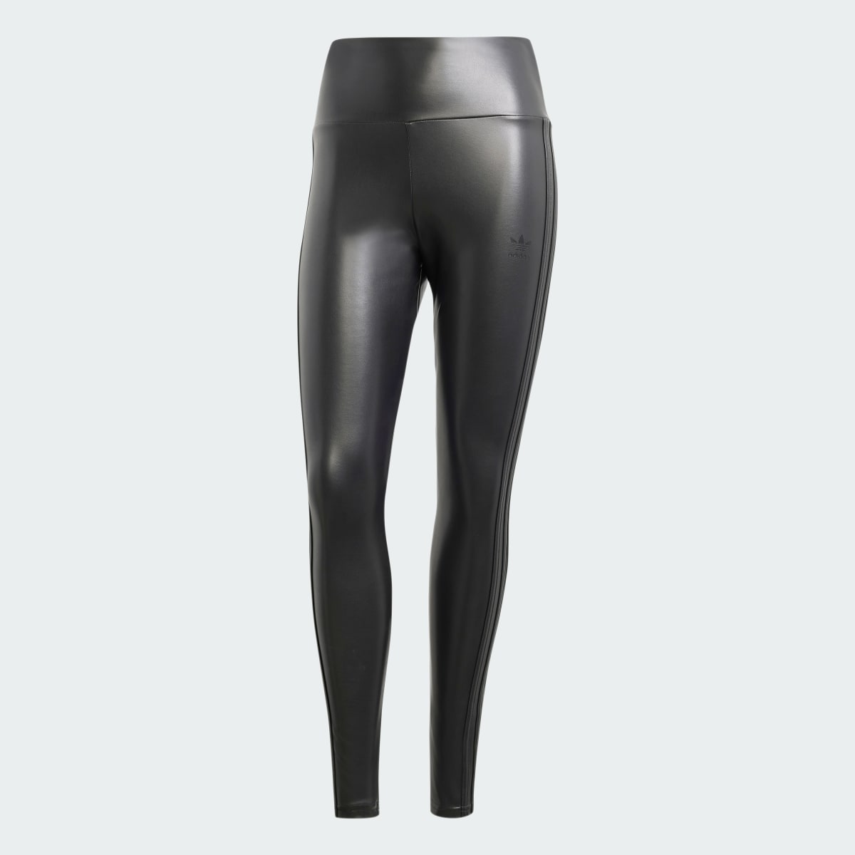 Adidas Faux Leather Leggings. 4