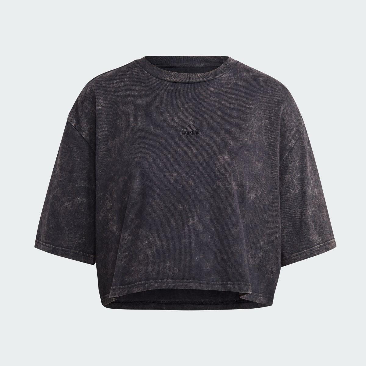 Adidas ALL SZN Fleece Washed T-Shirt. 5