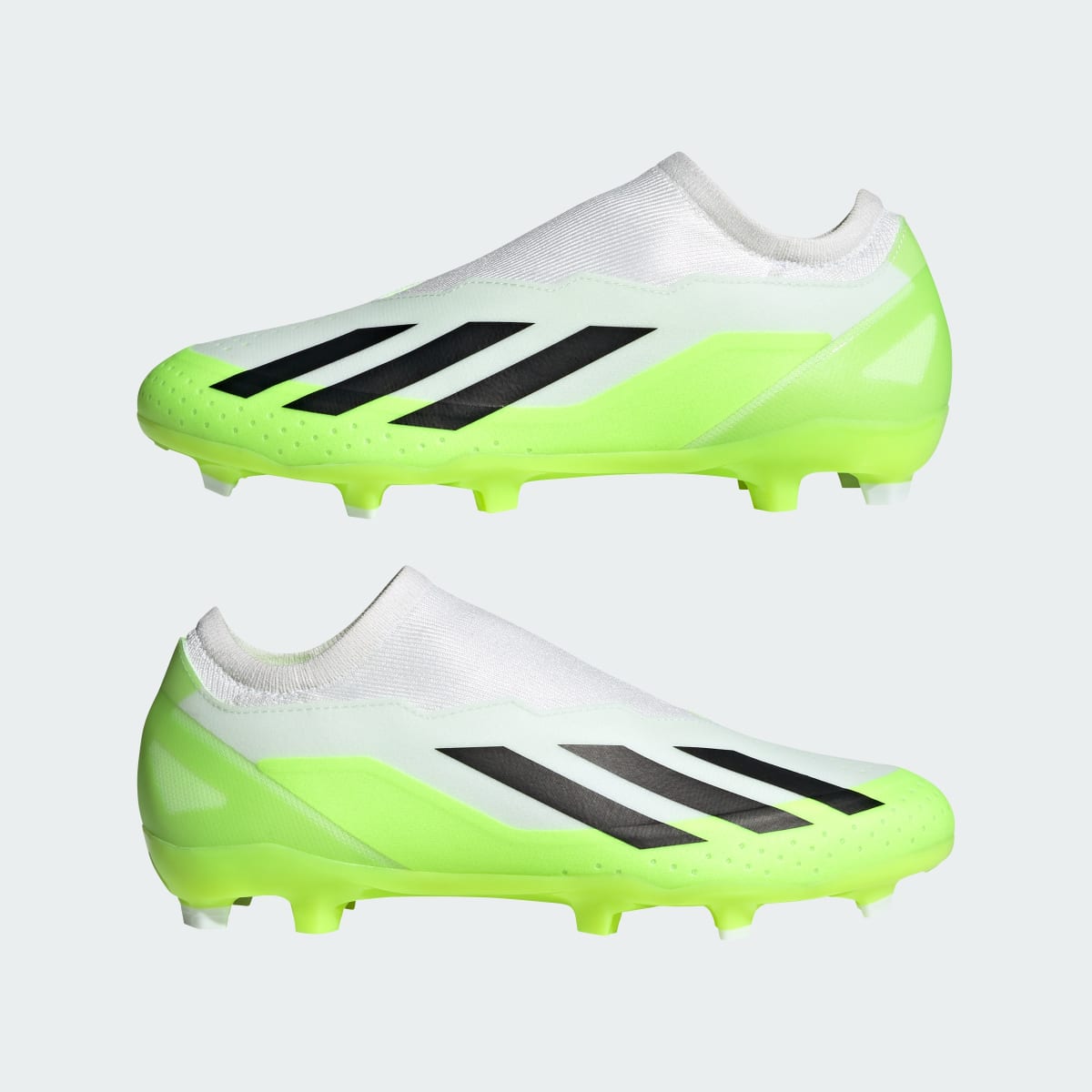 Adidas X Crazyfast.3 Laceless Firm Ground Soccer Cleats. 8