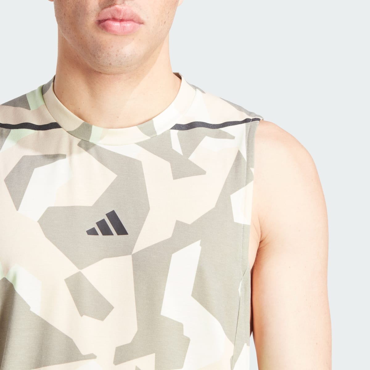 Adidas Playera sin Mangas de Entrenamiento Designed for Training Pro Series. 6