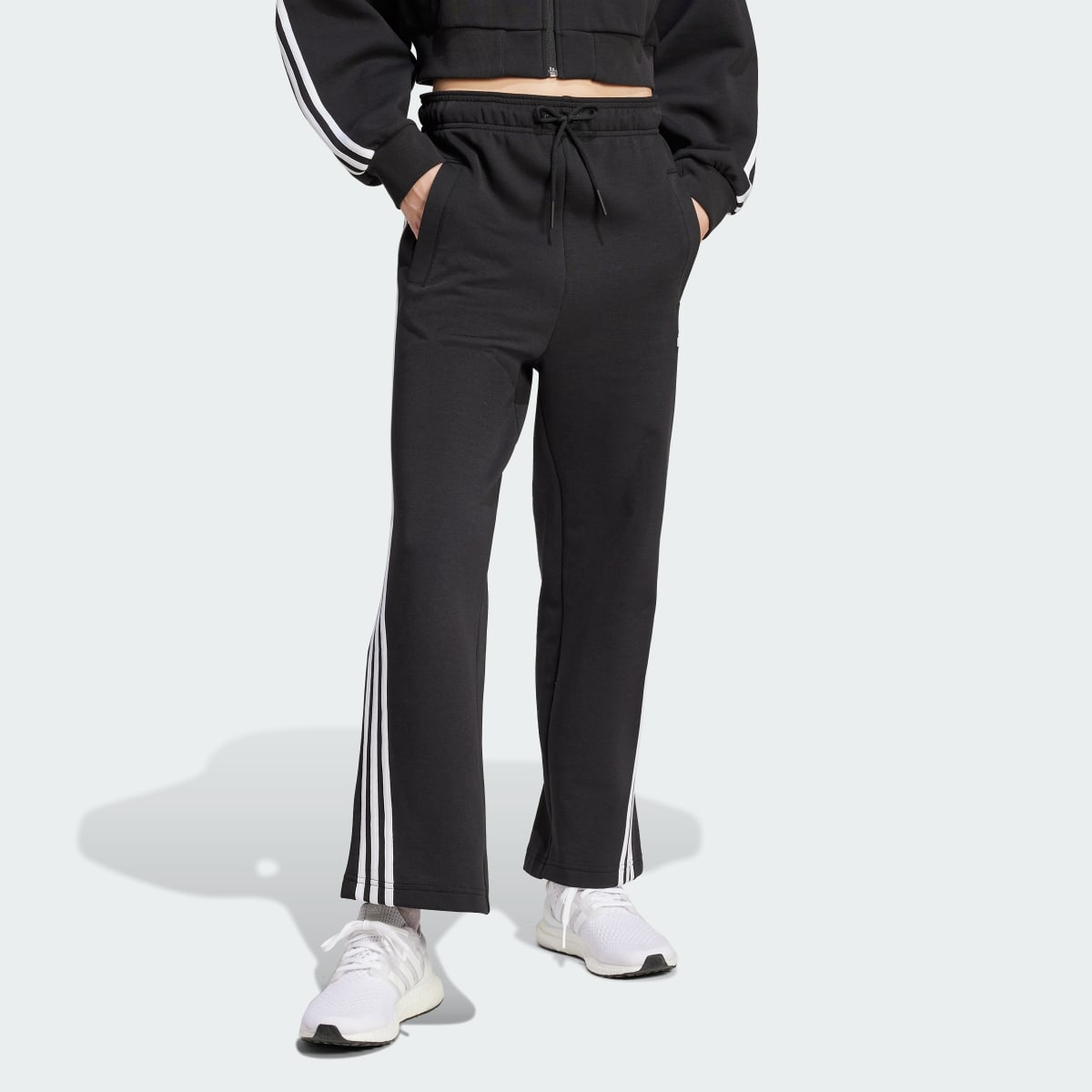 Adidas Future Icons 3-Stripes Open Hem Pants - IN9474