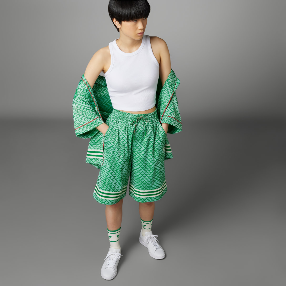 Adidas Short adicolor 70s Satin. 7