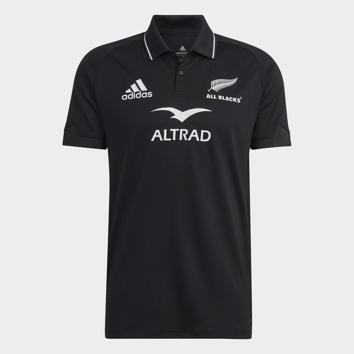 Adidas All Blacks Rugby Home Polo Shirt. 5