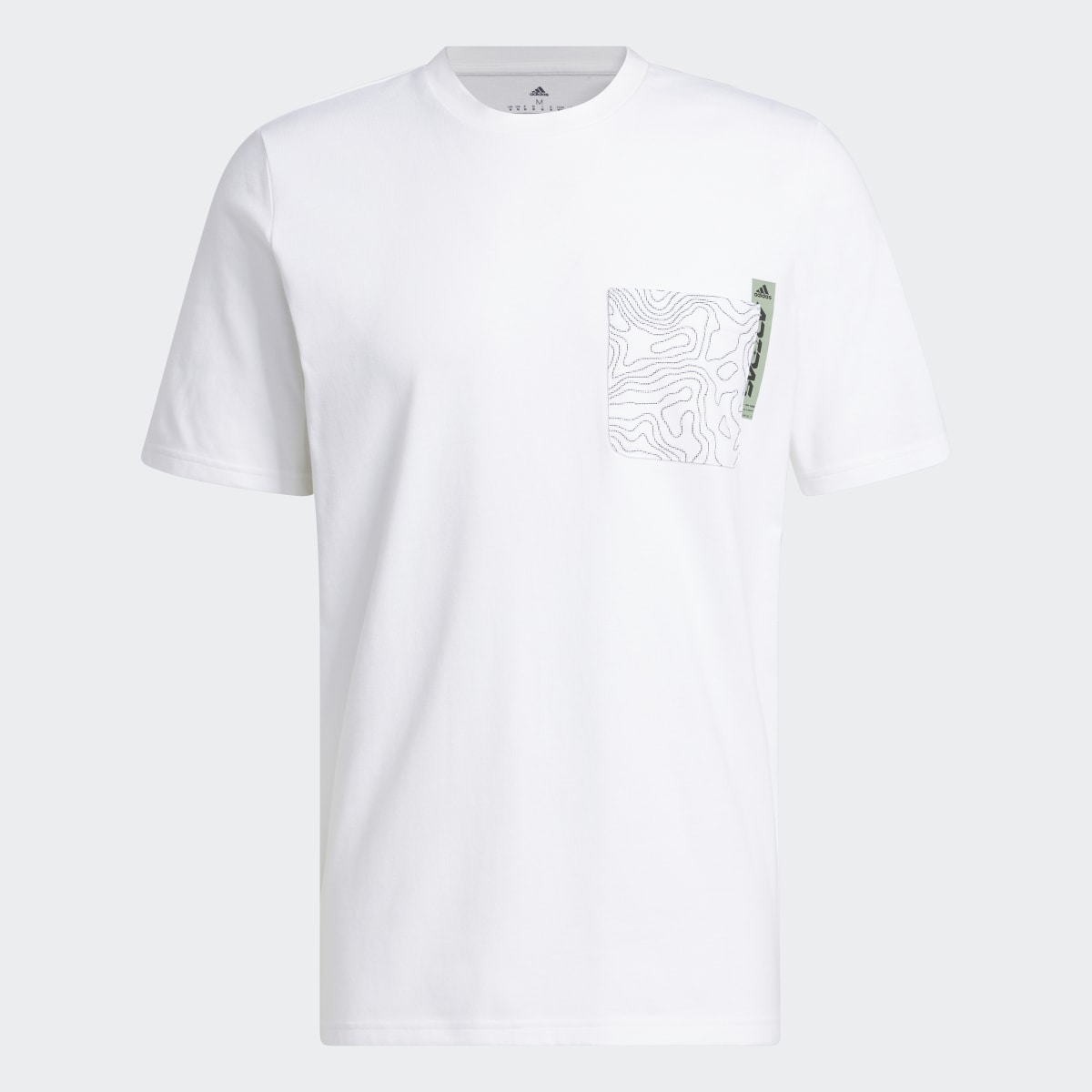 Adidas City Escape Graphic Pocket T-Shirt. 5