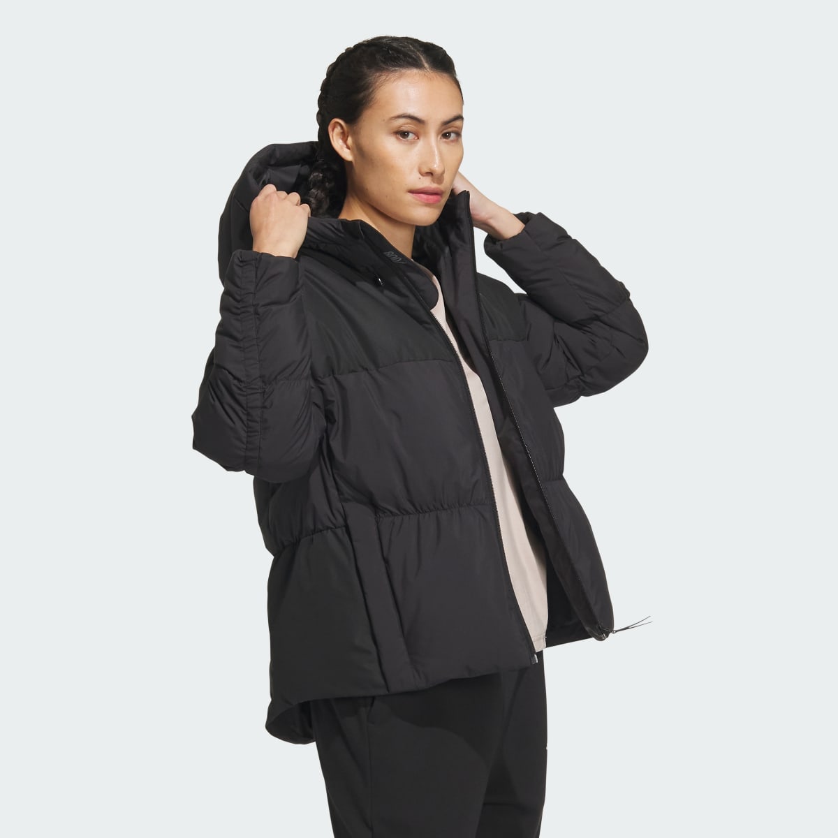 Adidas Goose Down Midweight Puffer Jacket. 4