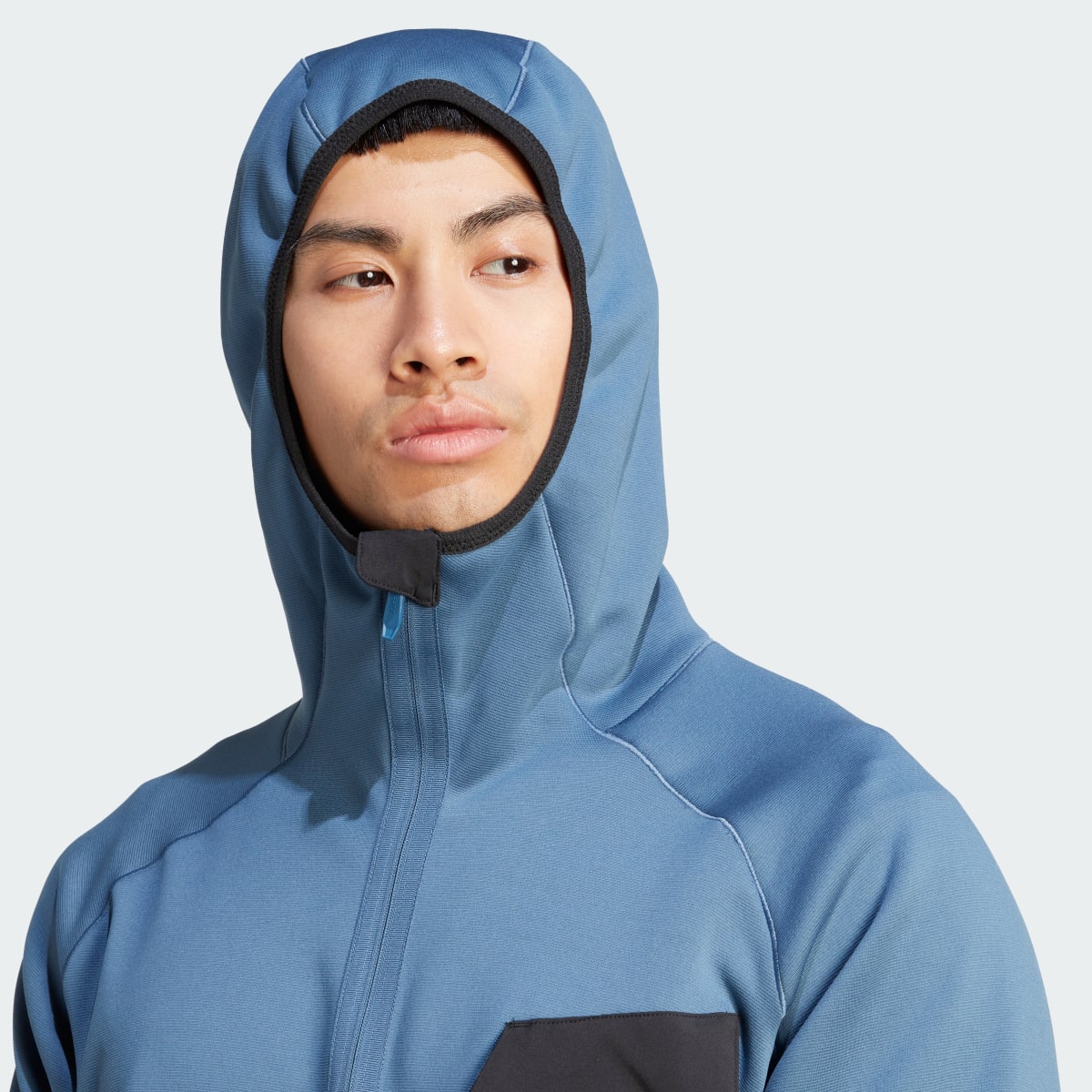 Adidas Terrex Xperior Medium Fleece Hooded Jacket. 6