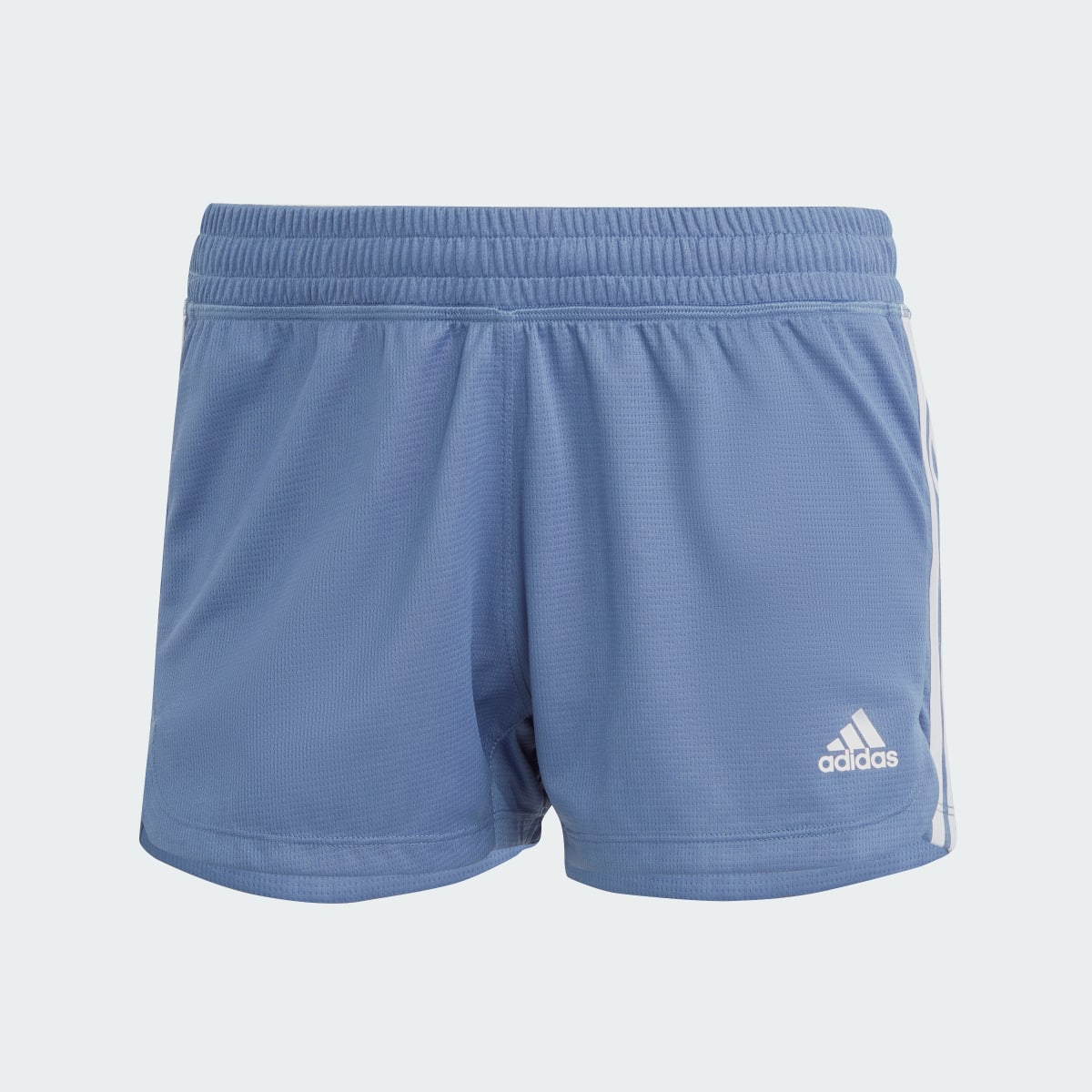 Adidas Shorts Tejidos Pacer 3 Franjas. 4