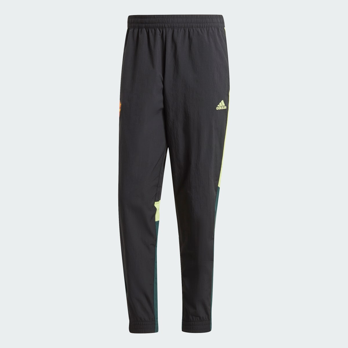 Adidas Manchester United Woven Track Tracksuit Bottoms. 5