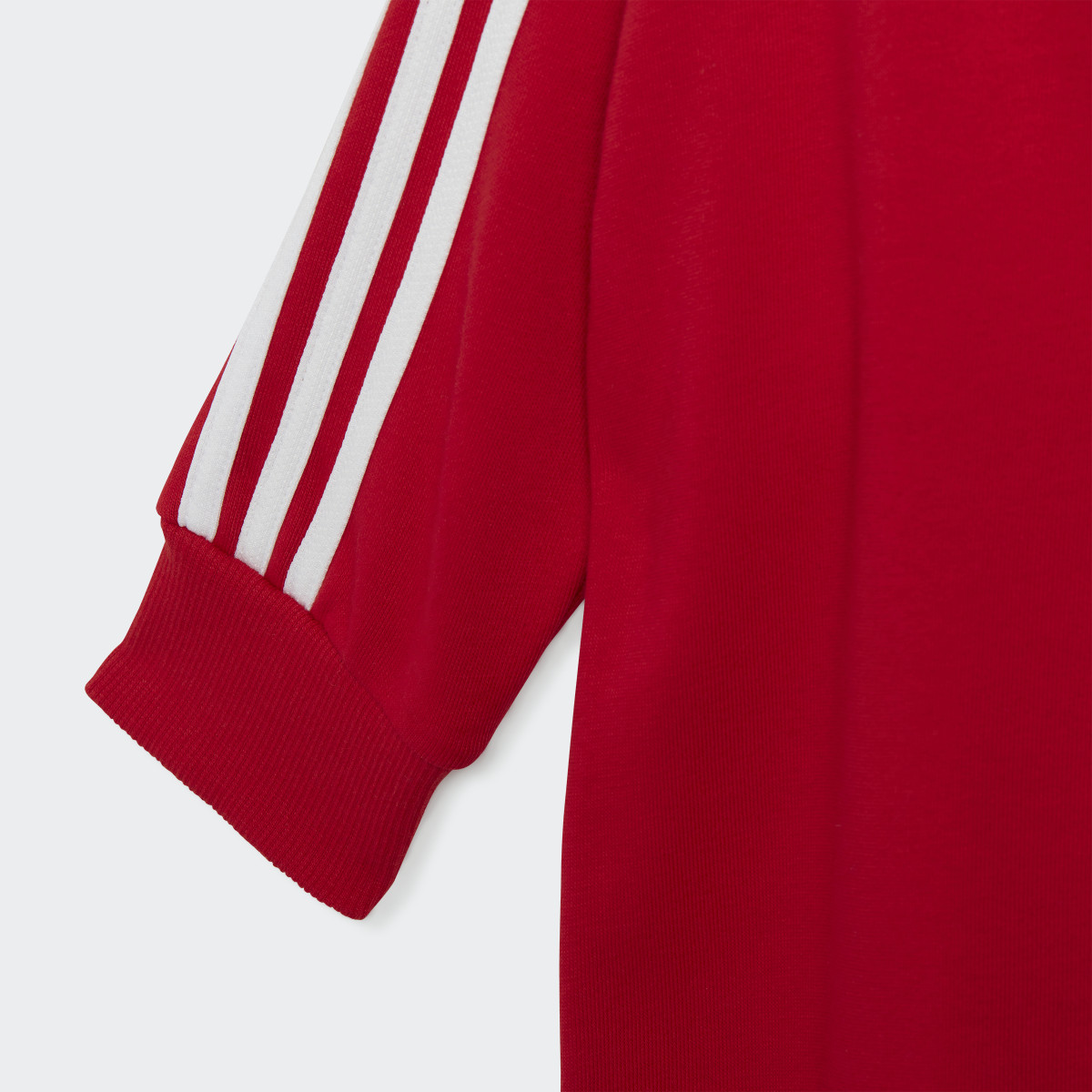 Adidas Strój jednoczęściowy Essentials 3-Stripes French Terry Kids. 4