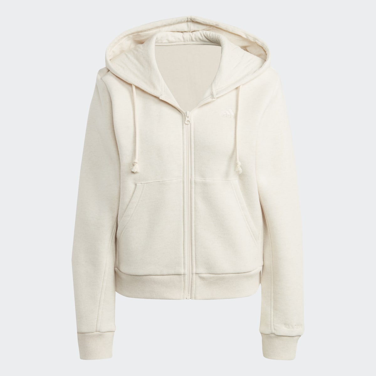 Adidas ALL SZN Fleece Full-Zip Hoodie. 5