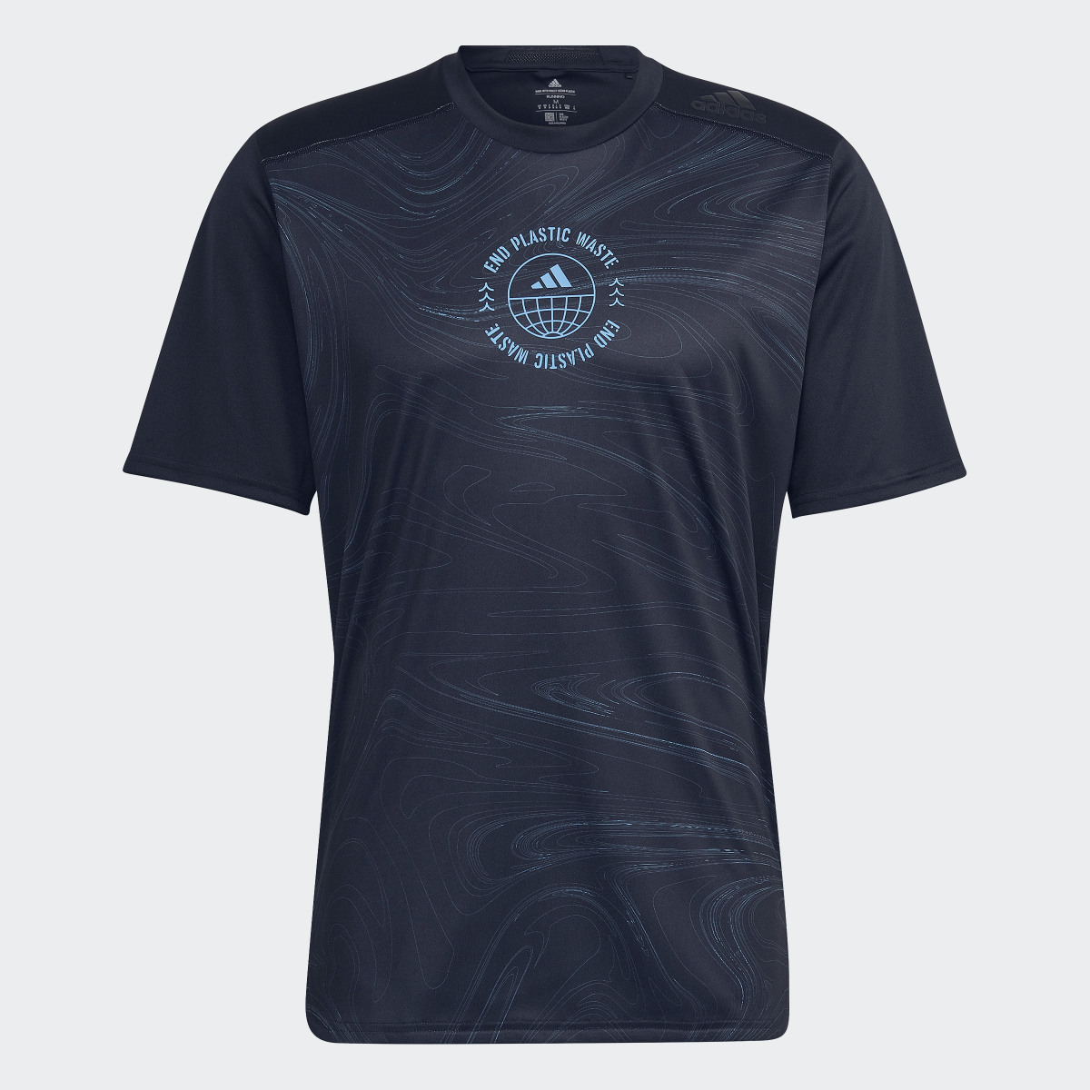 Adidas Designed for Running for the Oceans Tee. 5