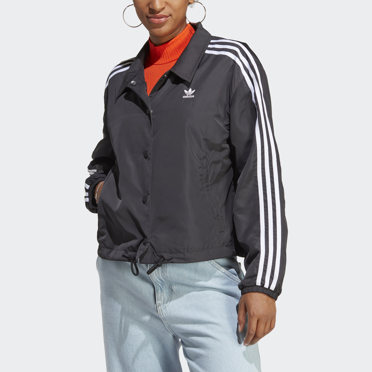 Adidas Adicolor Classics 3 Stripes Coach Jacket IC5478