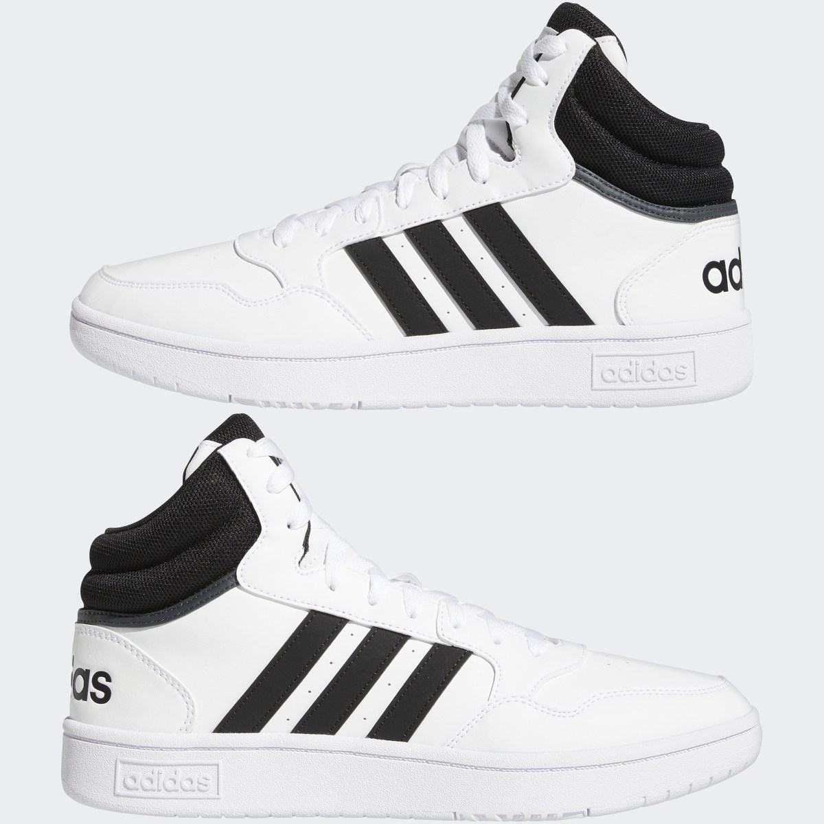 Adidas Hoops 3.0 Mid Classic Vintage Shoes. 8