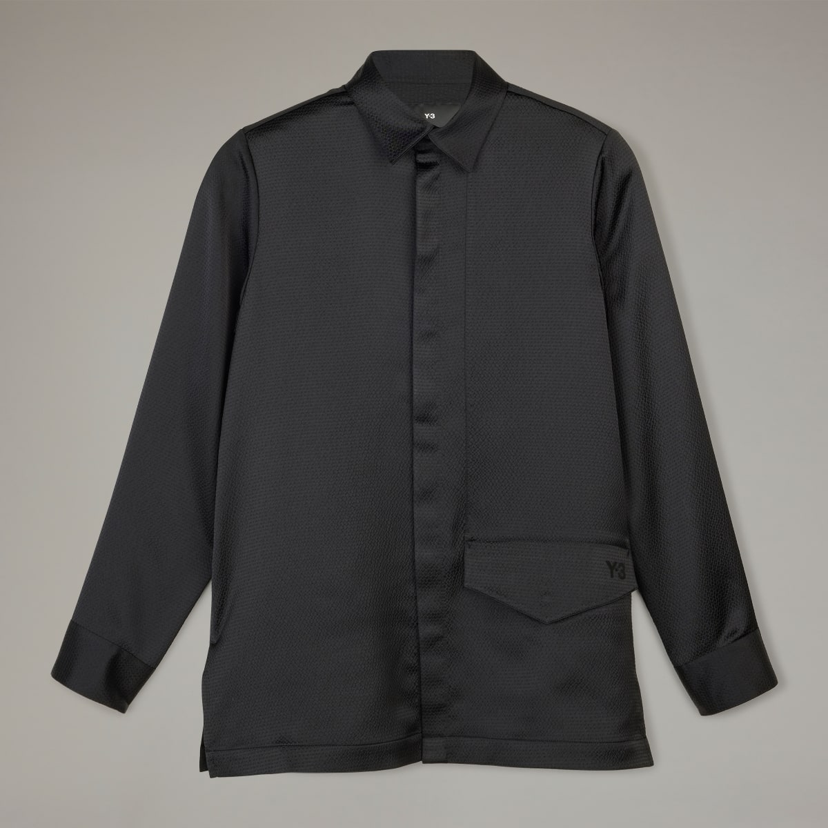 Adidas Camisa em Seersucker Tech Y-3. 5