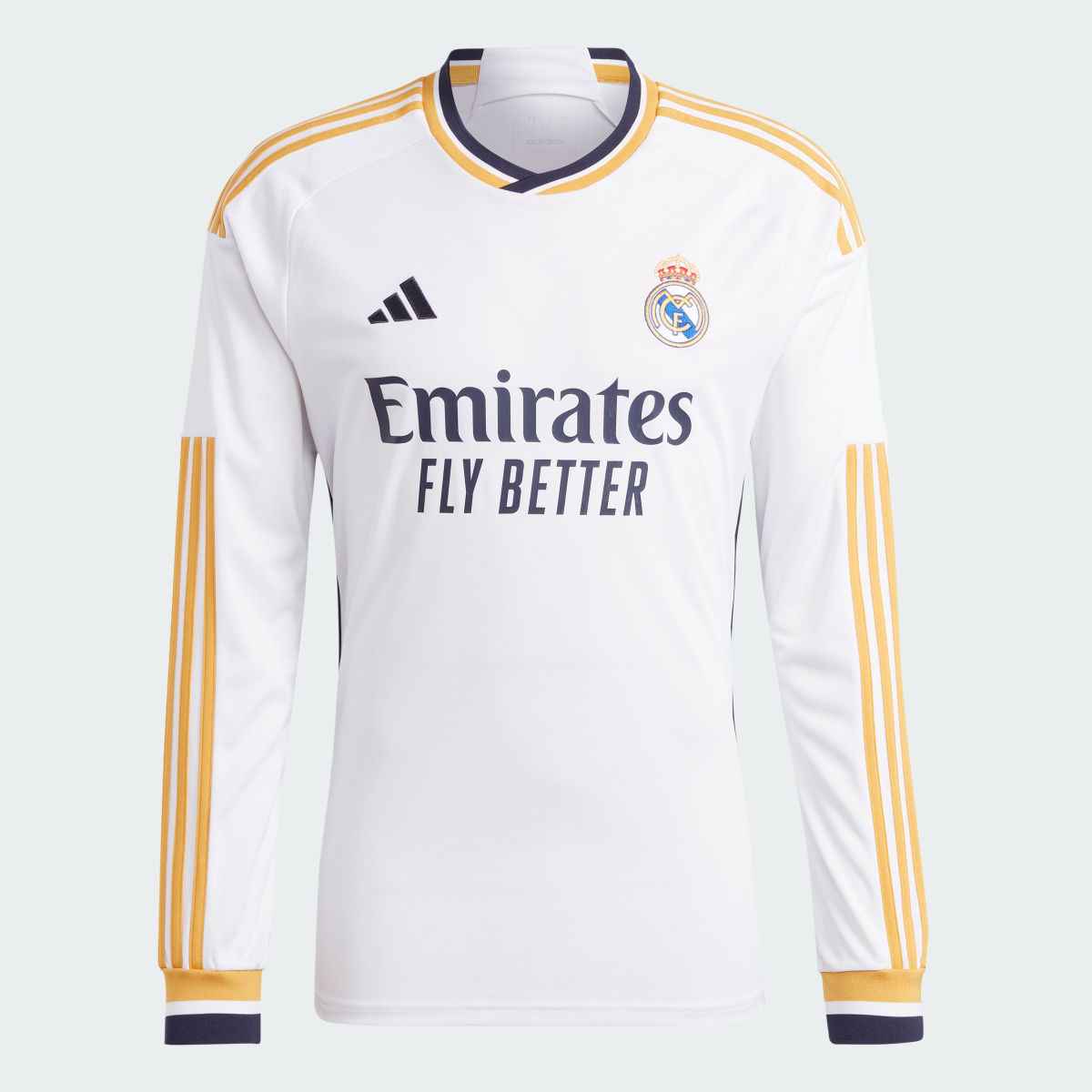 Adidas Camisola Principal de Manga Comprida 23/24 do Real Madrid. 5