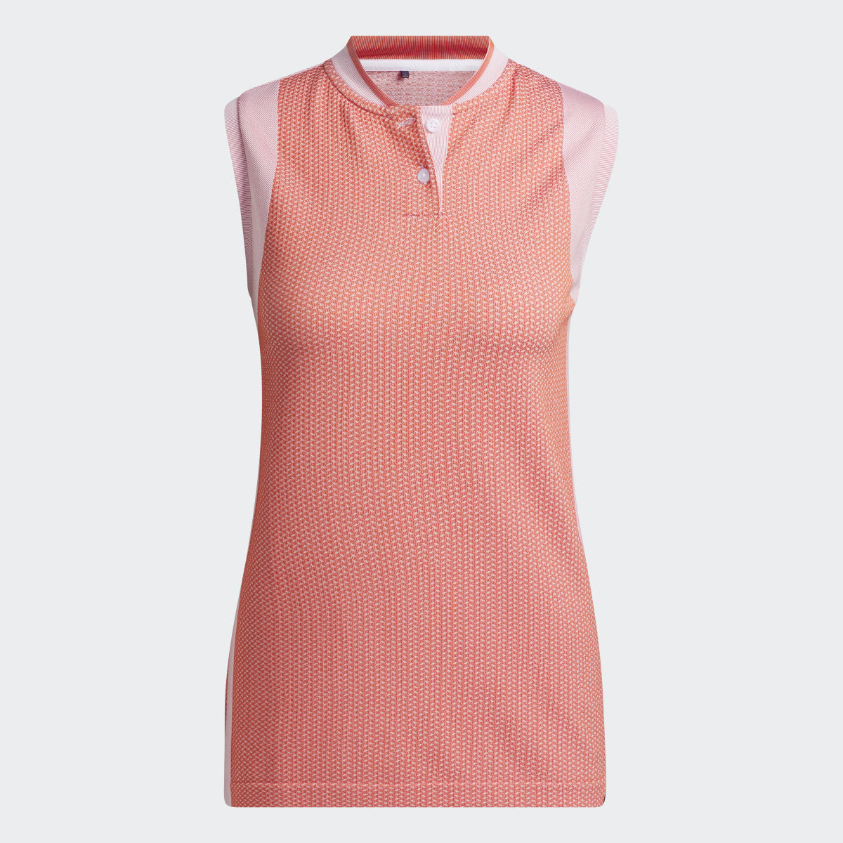 Adidas Ultimate365 Tour Sleeveless Primeknit Golf Polo Shirt. 9