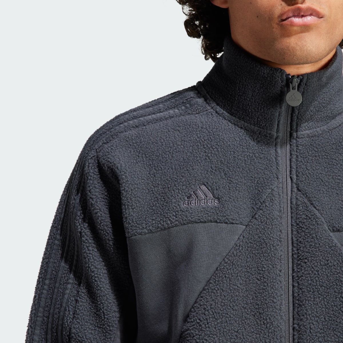 Adidas Tiro Fleece Track Top. 6