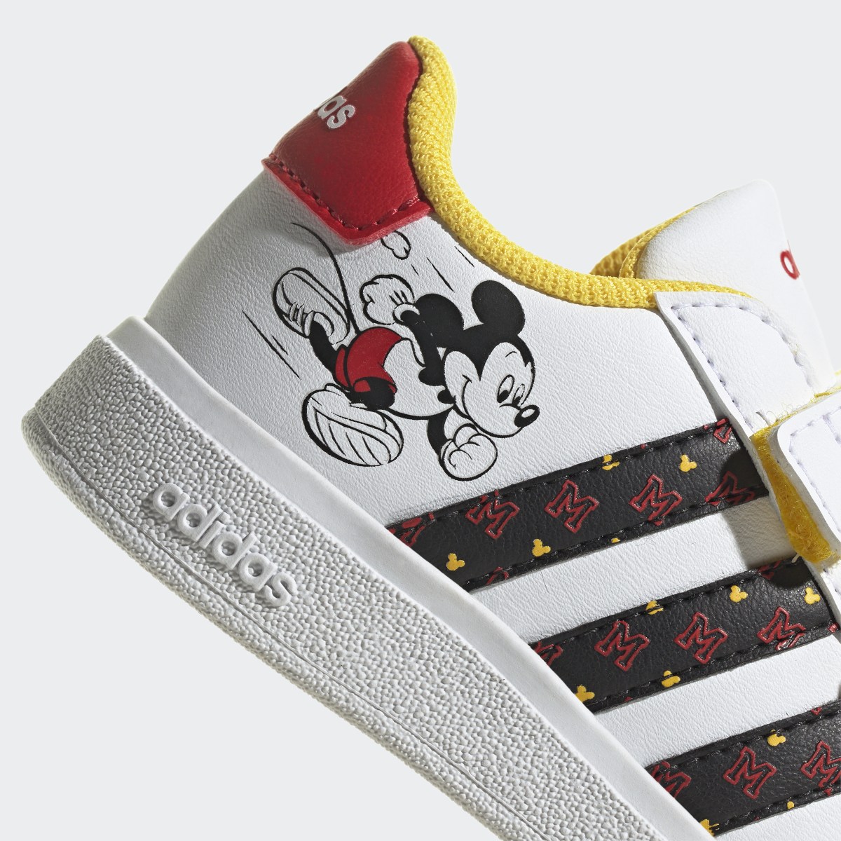 Adidas x Disney Grand Court Mickey Hook-and-Loop Shoes. 9